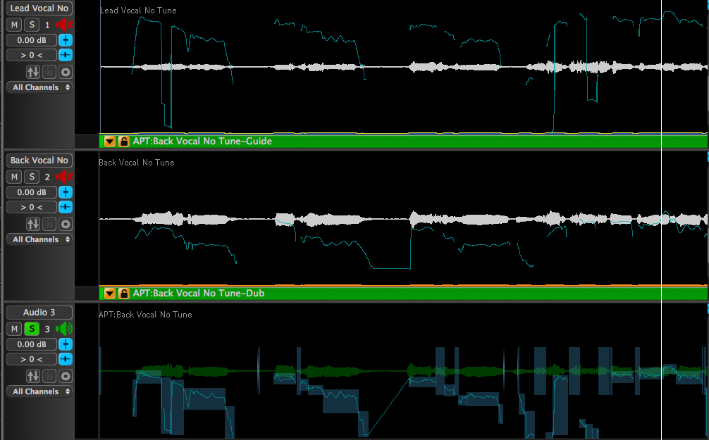 All tracks before Pitch FIx